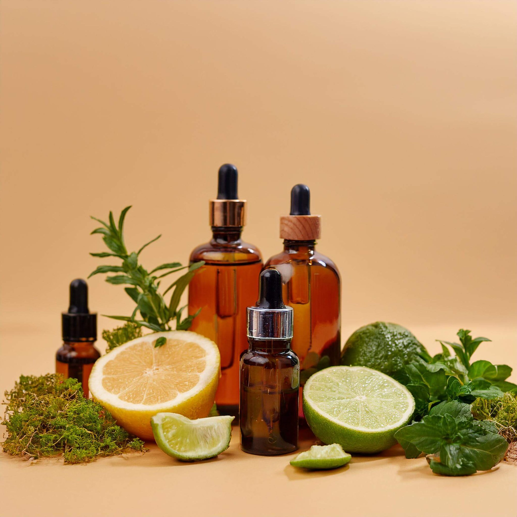 Huiles essentielles et leur utilisation en cosmétique naturelle