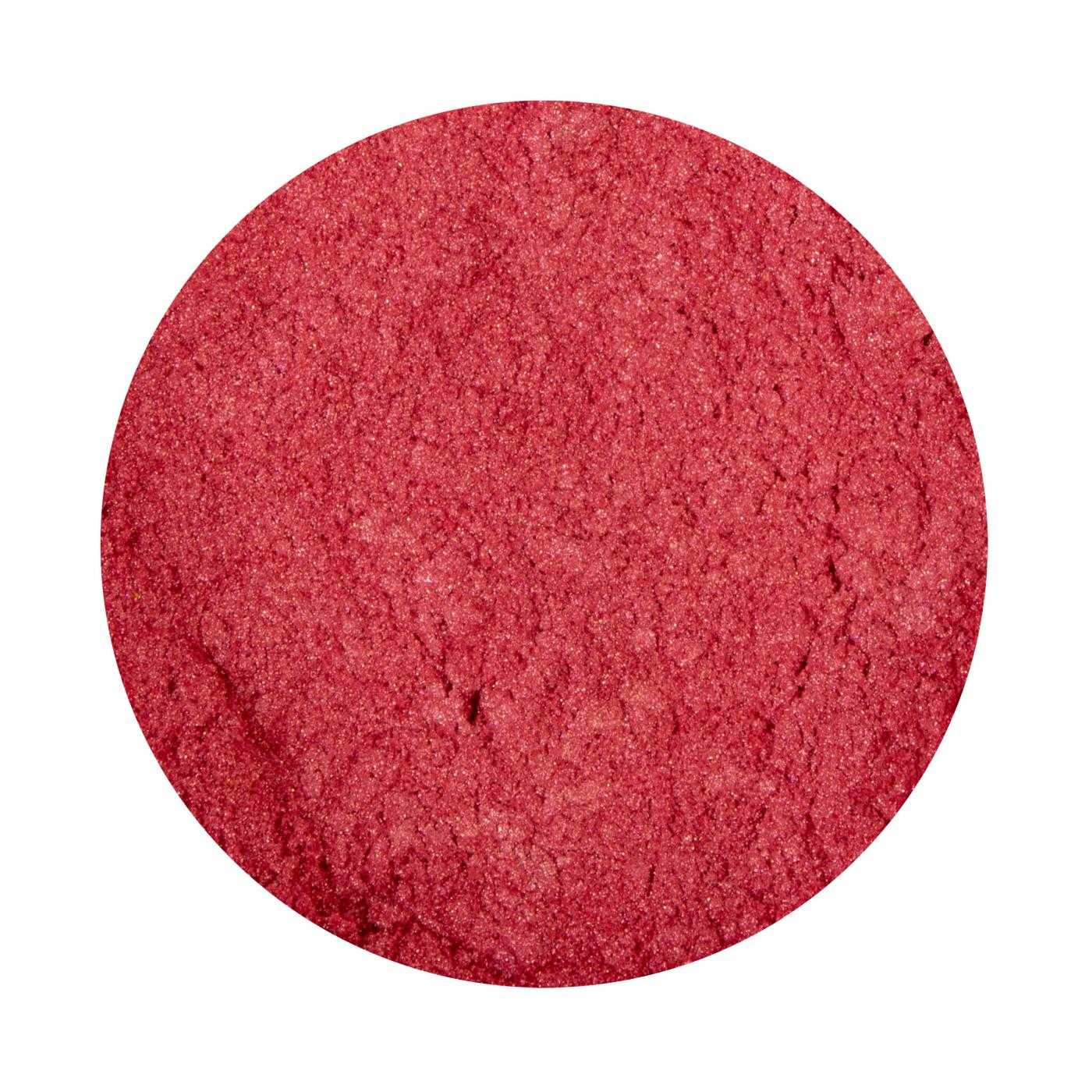 Polvo de pigmento de mica, Silken Deep Rose, 10 g