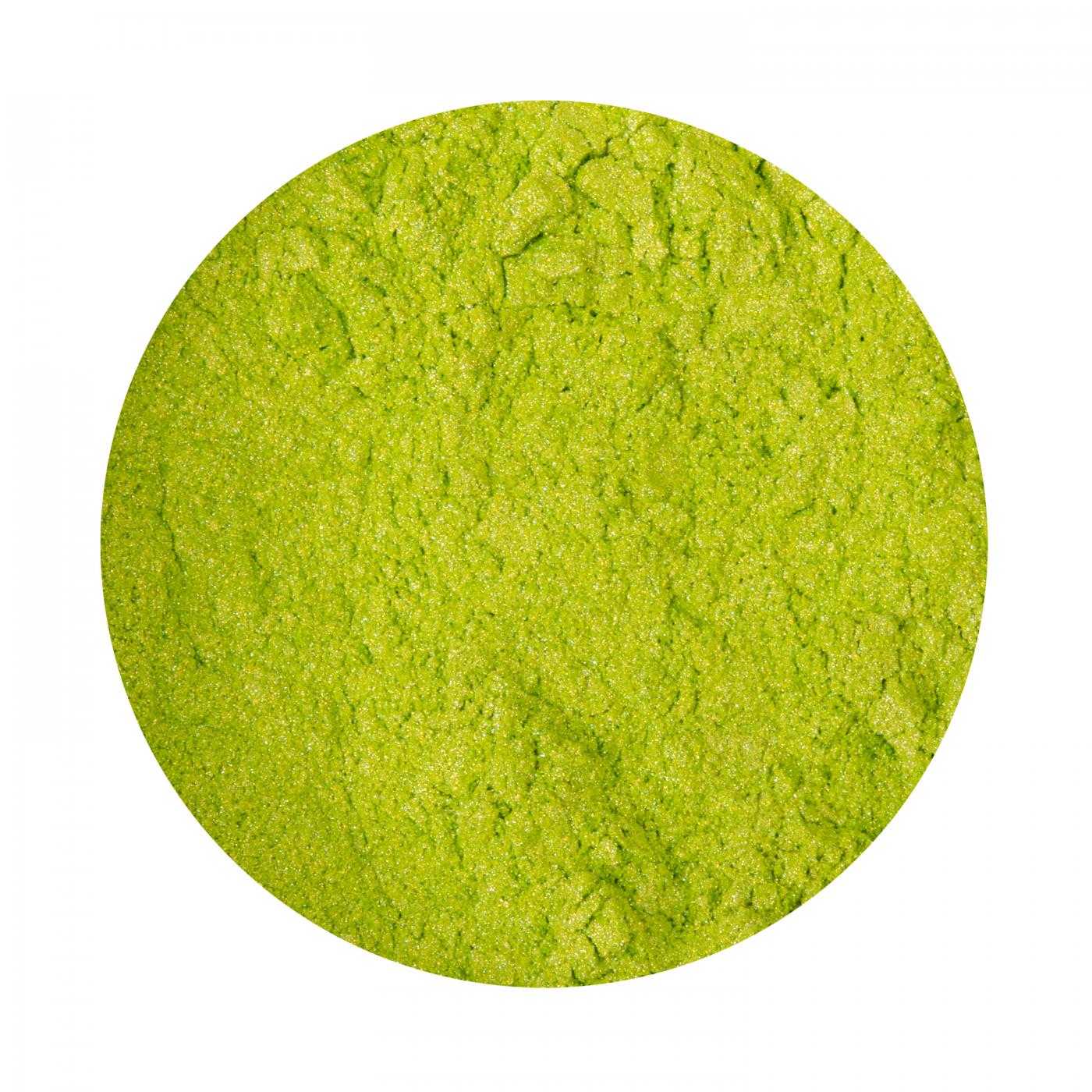 MICA pigmentpor, Lime, 50 g