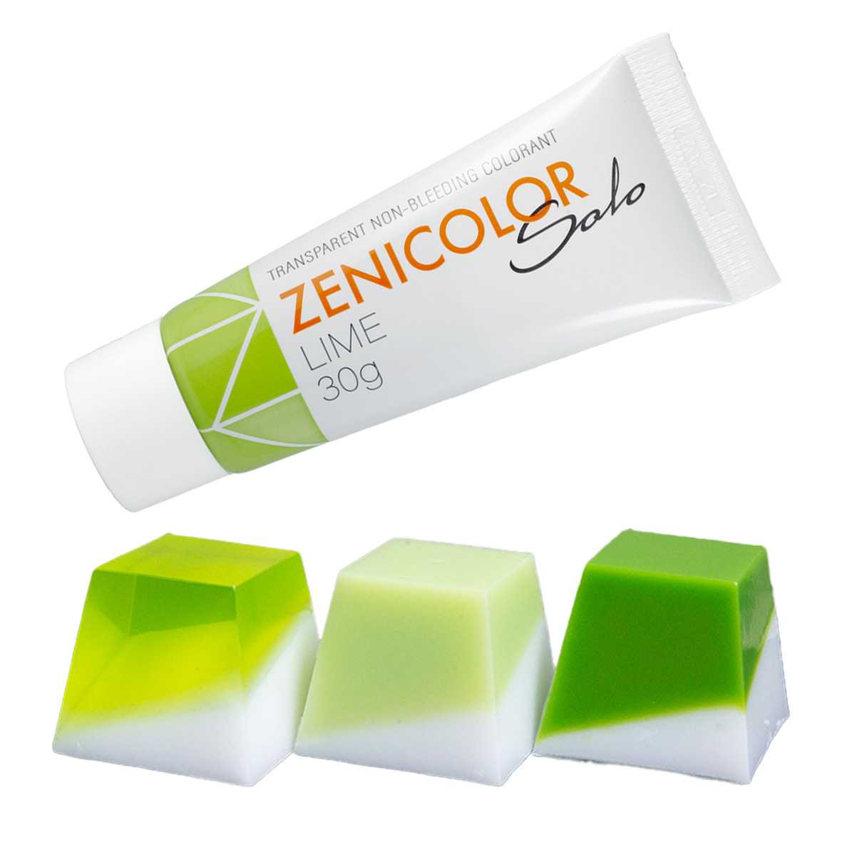 Barwnik do bazy mydlanej, ZENICOLOR SOLO, Lime, 30 g