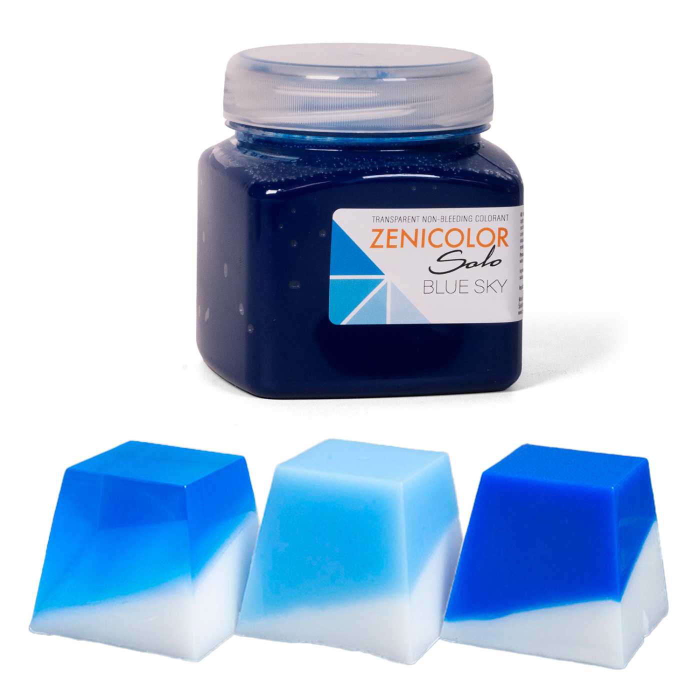 Barwnik do bazy mydlanej, ZENICOLOR SOLO, Blue Sky, 250 g