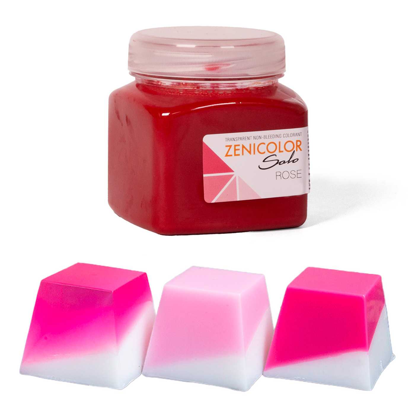 Barwnik do bazy mydlanej, ZENICOLOR SOLO, Rose, 250 g