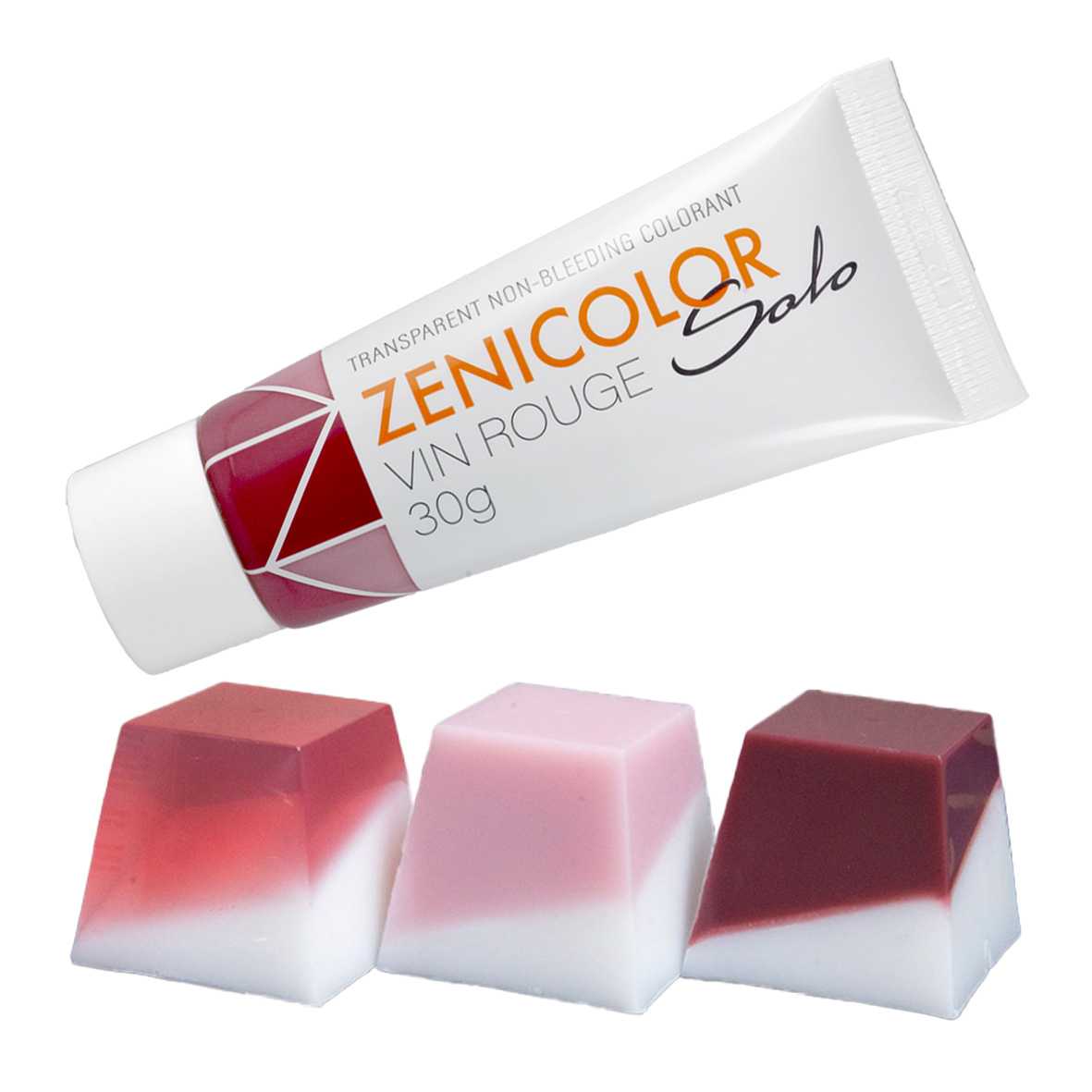 Barwnik do bazy mydlanej, ZENICOLOR SOLO, Vin Rouge, 30 g