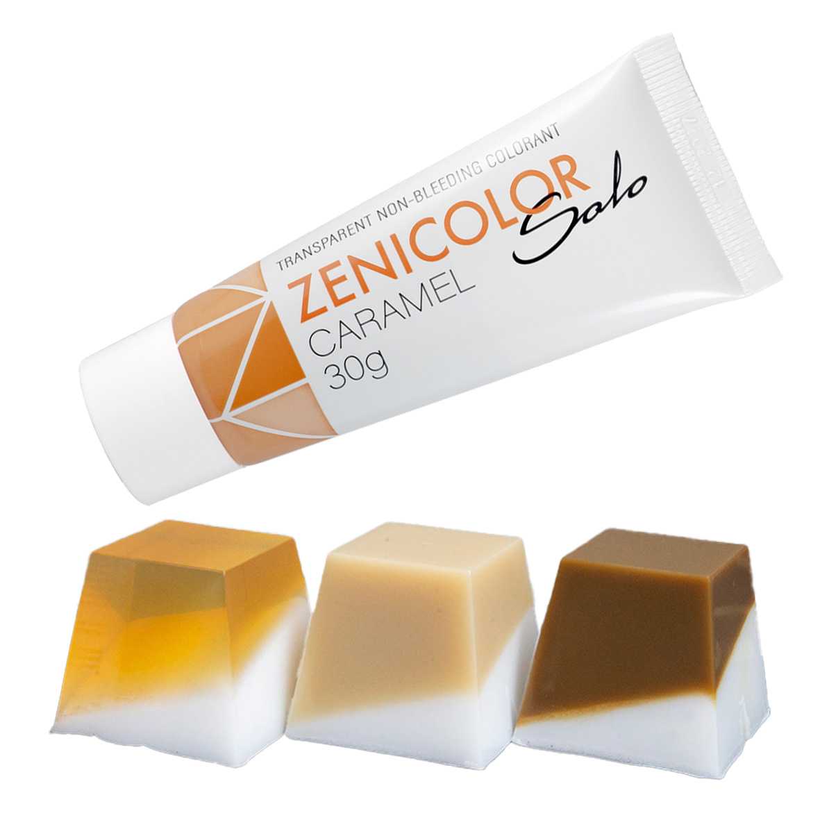 Barwnik do bazy mydlanej, ZENICOLOR SOLO, Caramel, 30 g