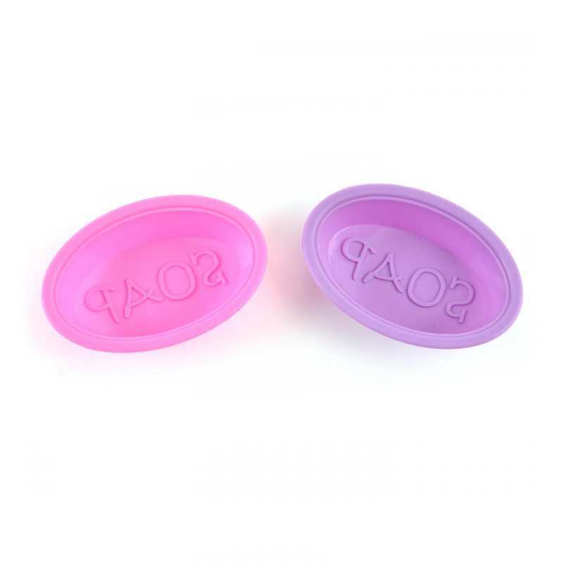 Silikónová forma, ovál, nápis SOAP