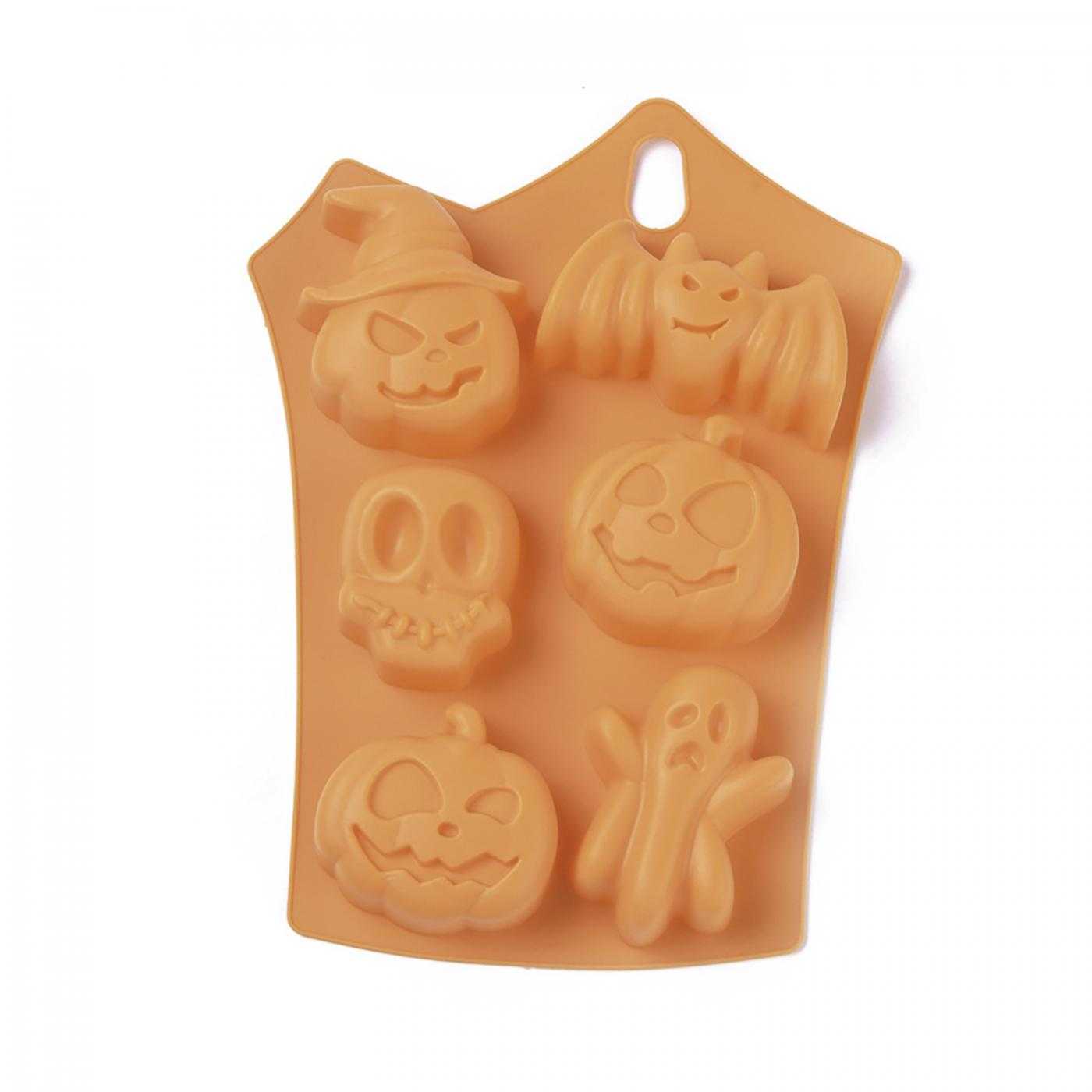 Silikónová forma, Halloween, 6 ks