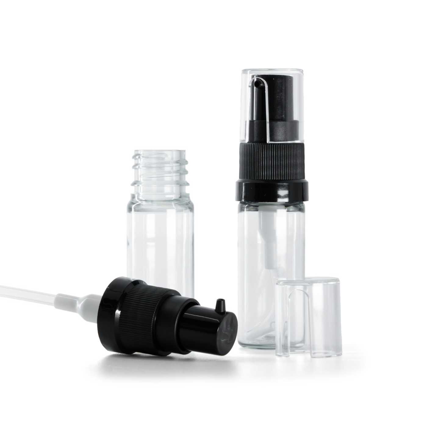Butelka plastikowa, apteczna, przezroczysta, dozownik do olejów, 10 ml