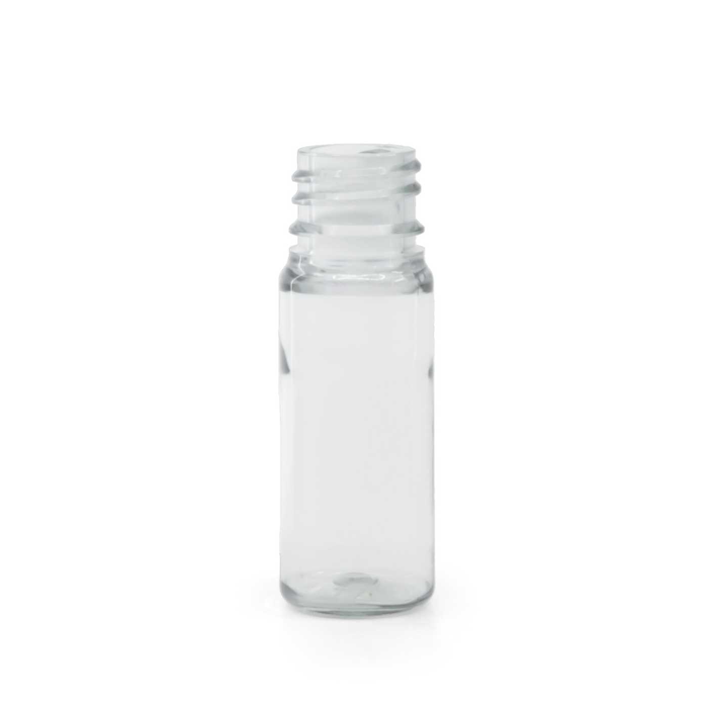 Átlátszó műanyag flakon 10 ml