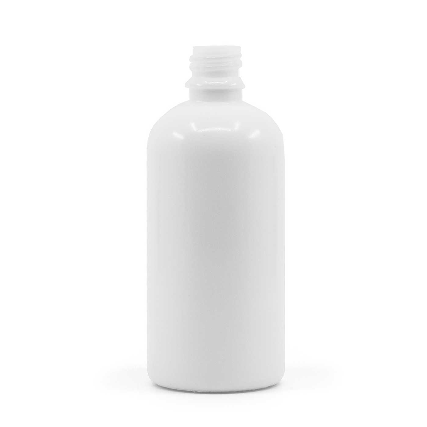 Sklenená fľaška, liekovka, biela 100 ml