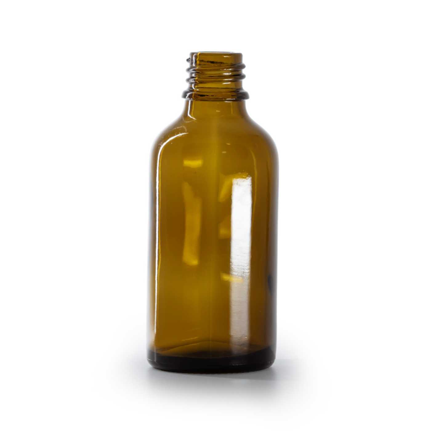 Sklenená fľaška, liekovka, 18 mm, 50 ml, 105 ks