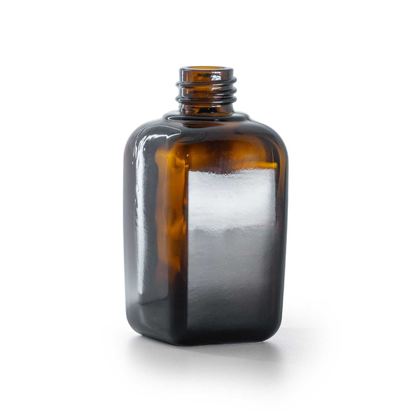 Butelka szklana apteczna, kwadratowa, 45 ml, 80 szt.