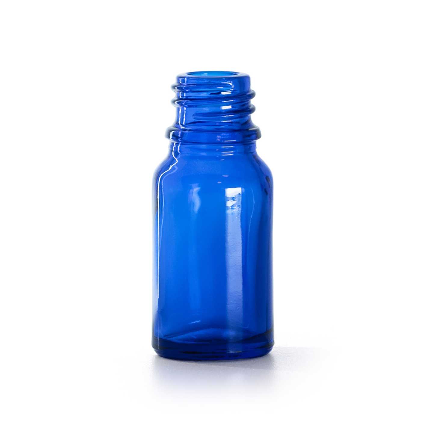 Frasco de vidrio, azul, 10 ml