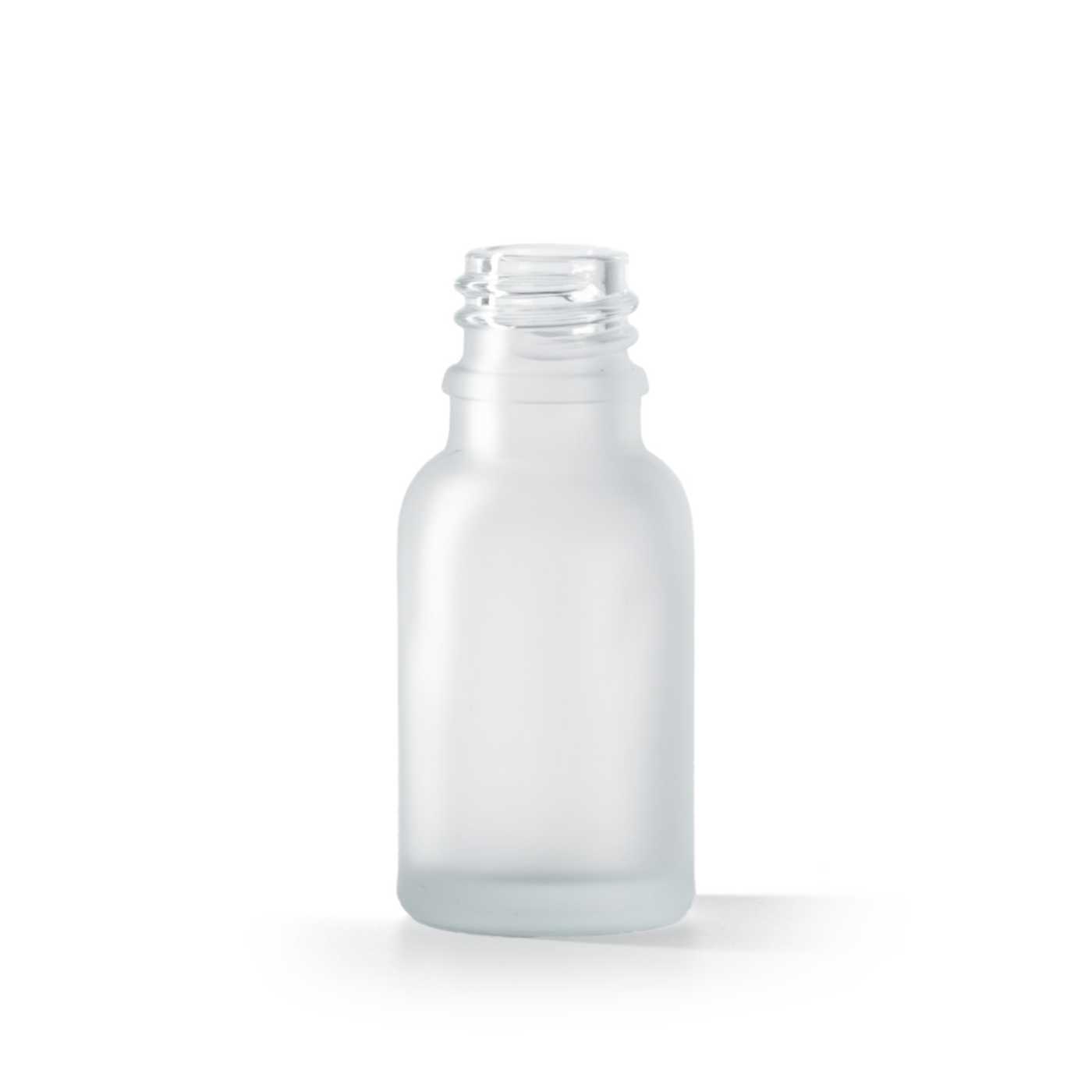 Átlátszó fagyasztott üvegpalack 15 ml 468 db