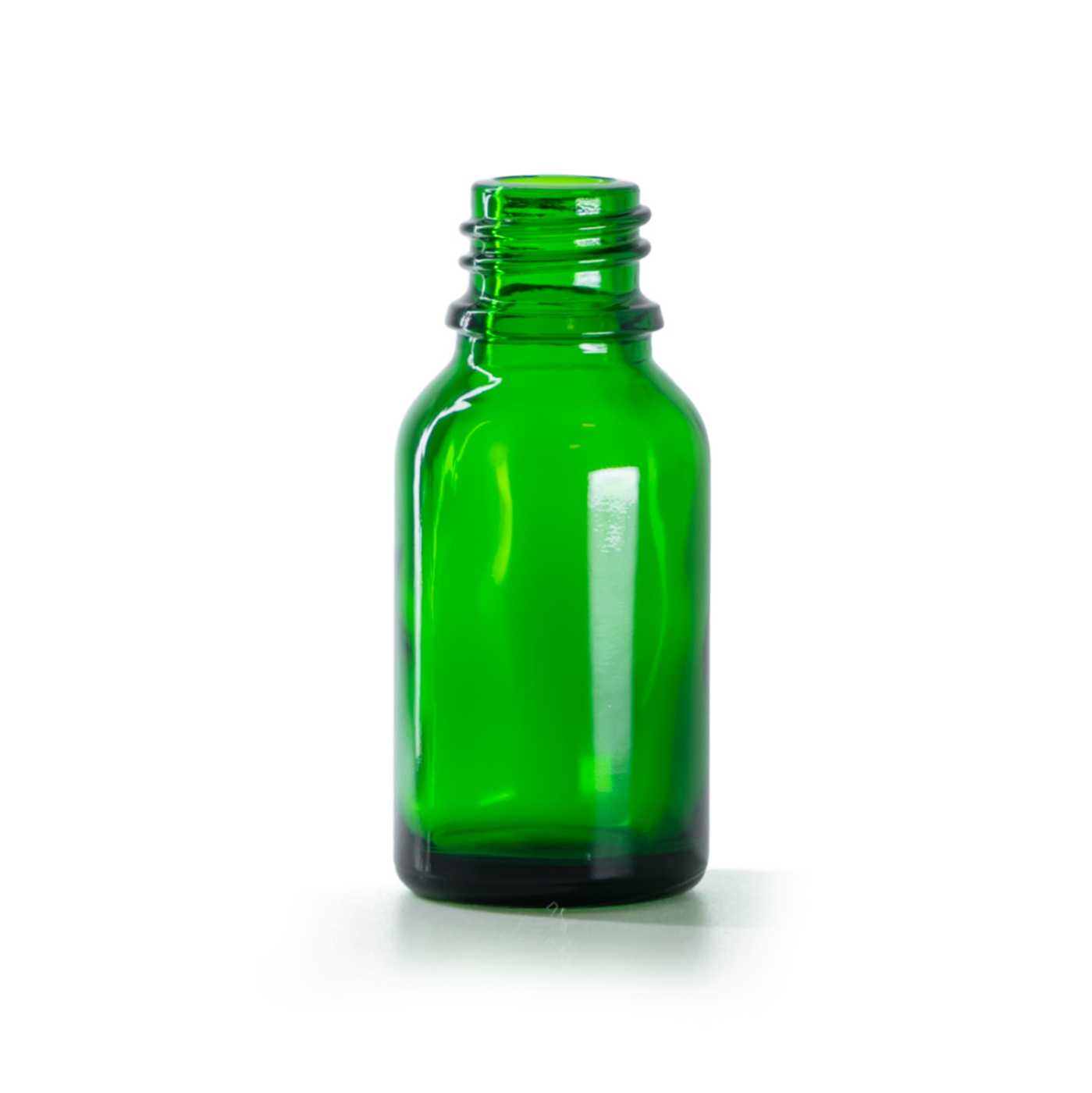 Flacon en verre vert, 15 ml, 156 pcs