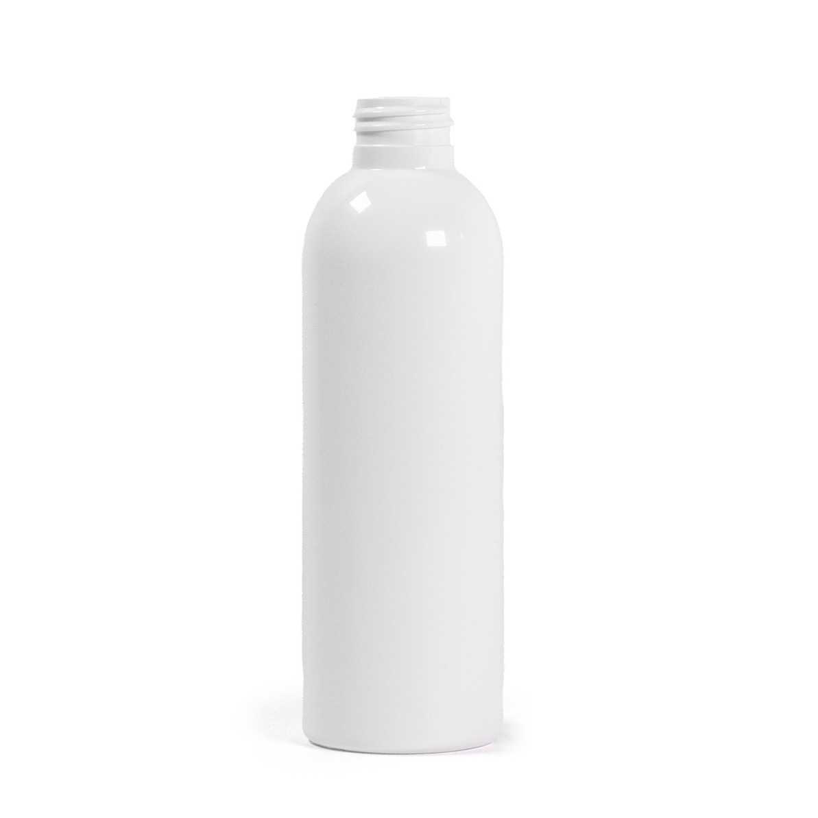 Plastová fľaša, biela, 24/410, bez uzáveru, 200 ml