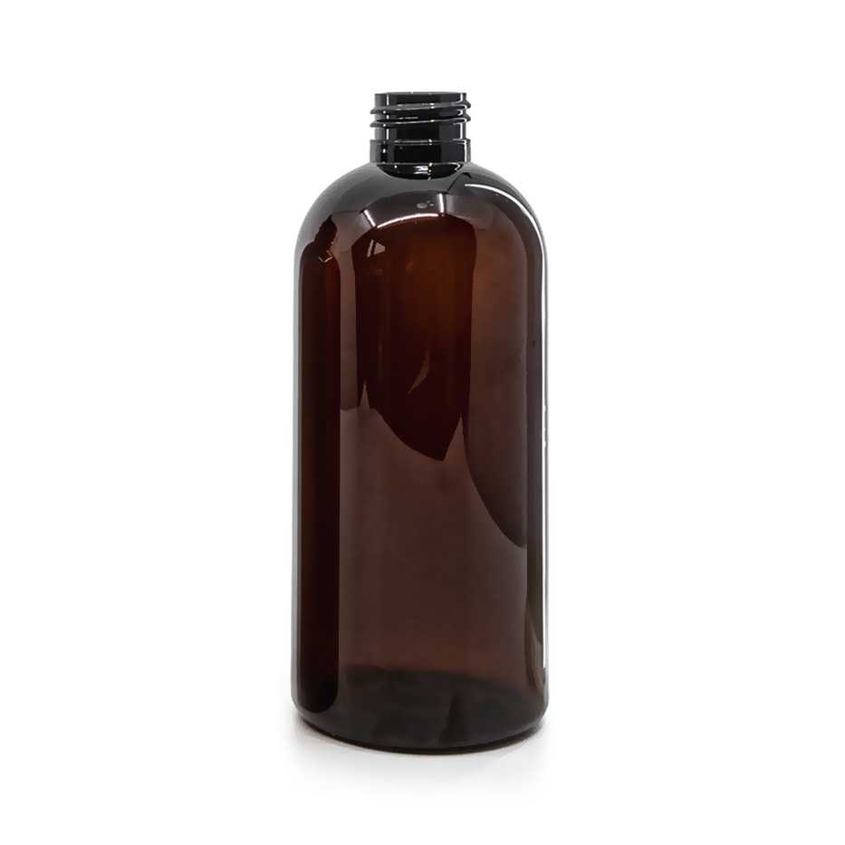 Plastová fľaša 24/410, hnedá, 300 ml, 170 ks