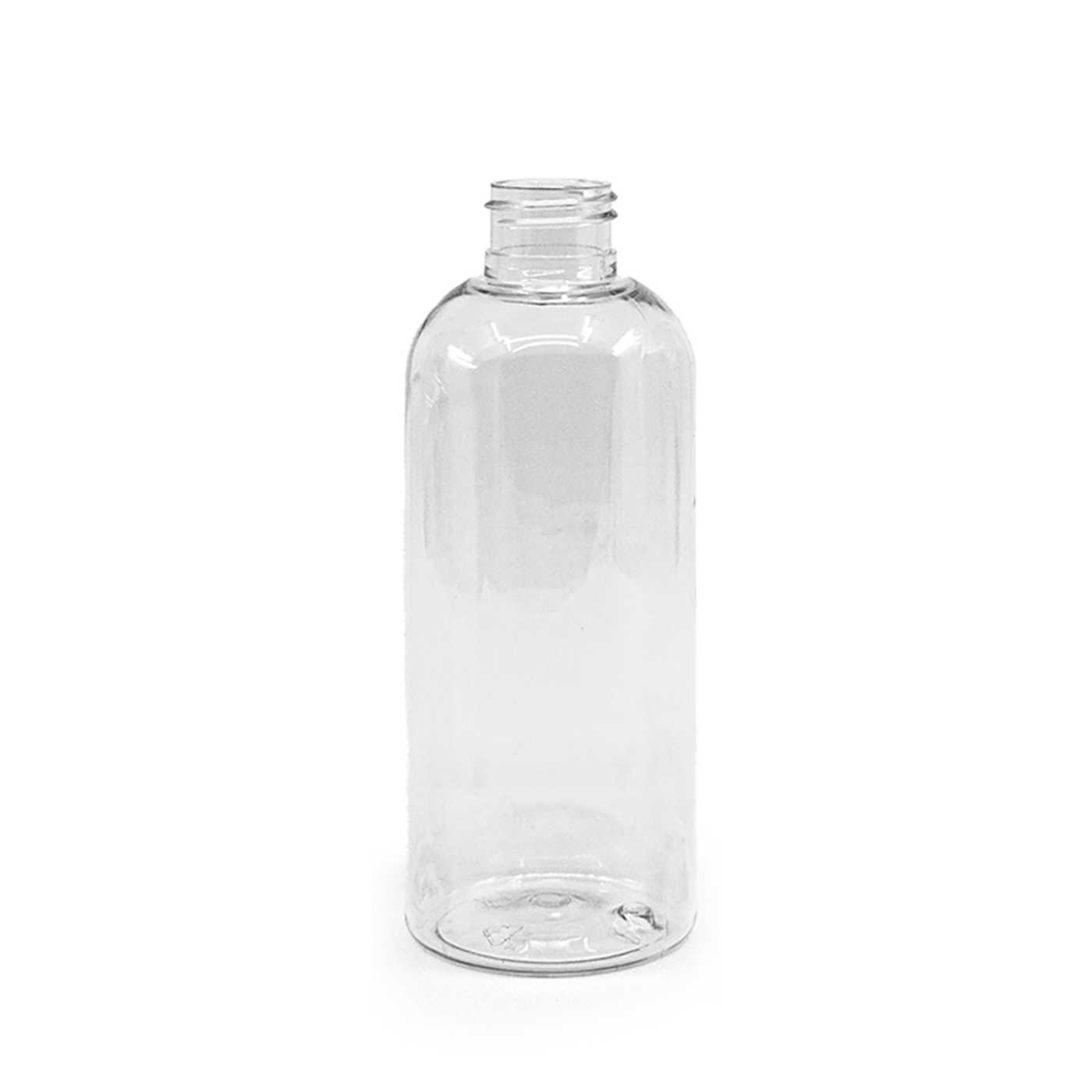 Butelka plastikowa, przezroczysta okrągła, 24/410, 200 ml, bez zamknięcia