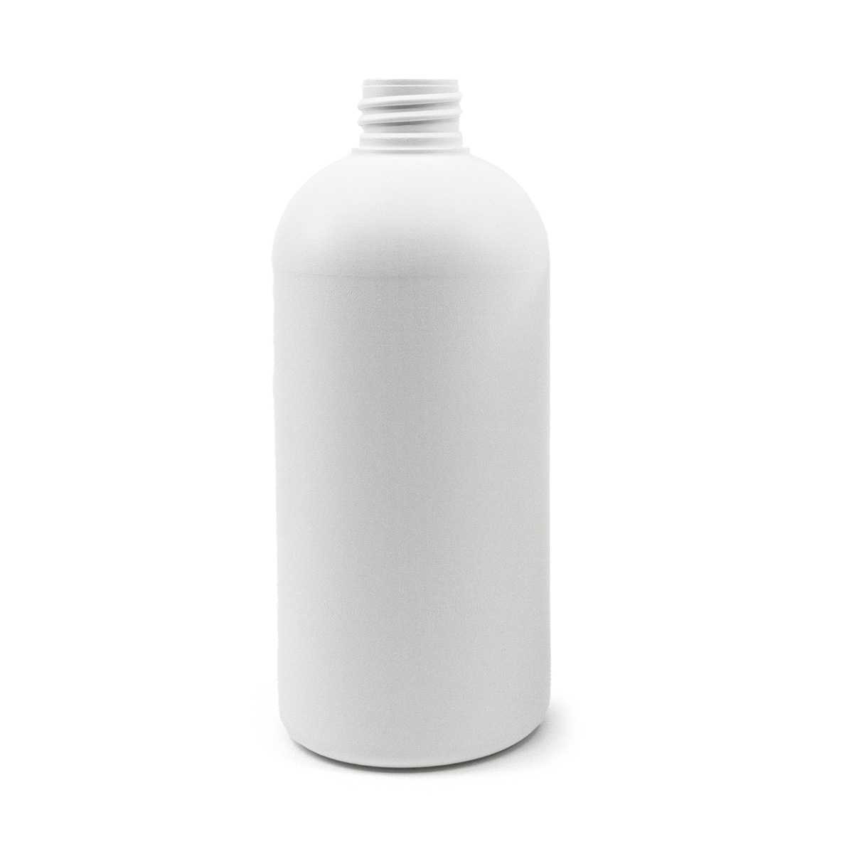 Bottiglia di plastica HDPE 28/410, bianca, 500 ml