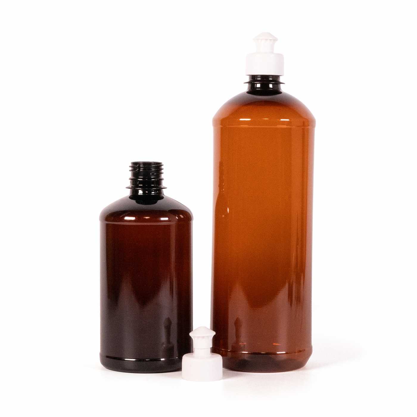 Plastová fľaška, liekovka, push-pull, 500 ml