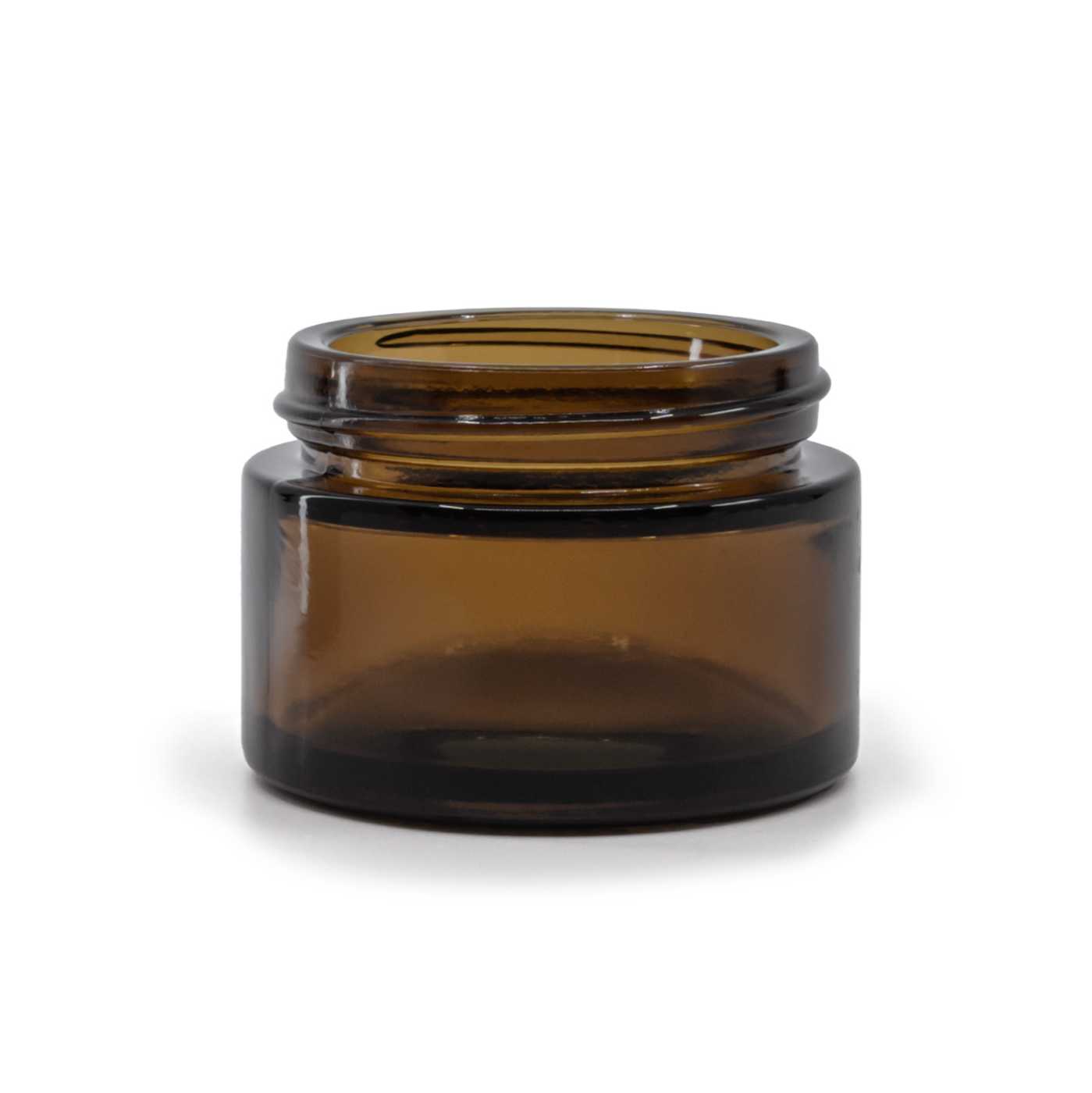 Sklenený kelímok, tmavohnedý, 30 ml