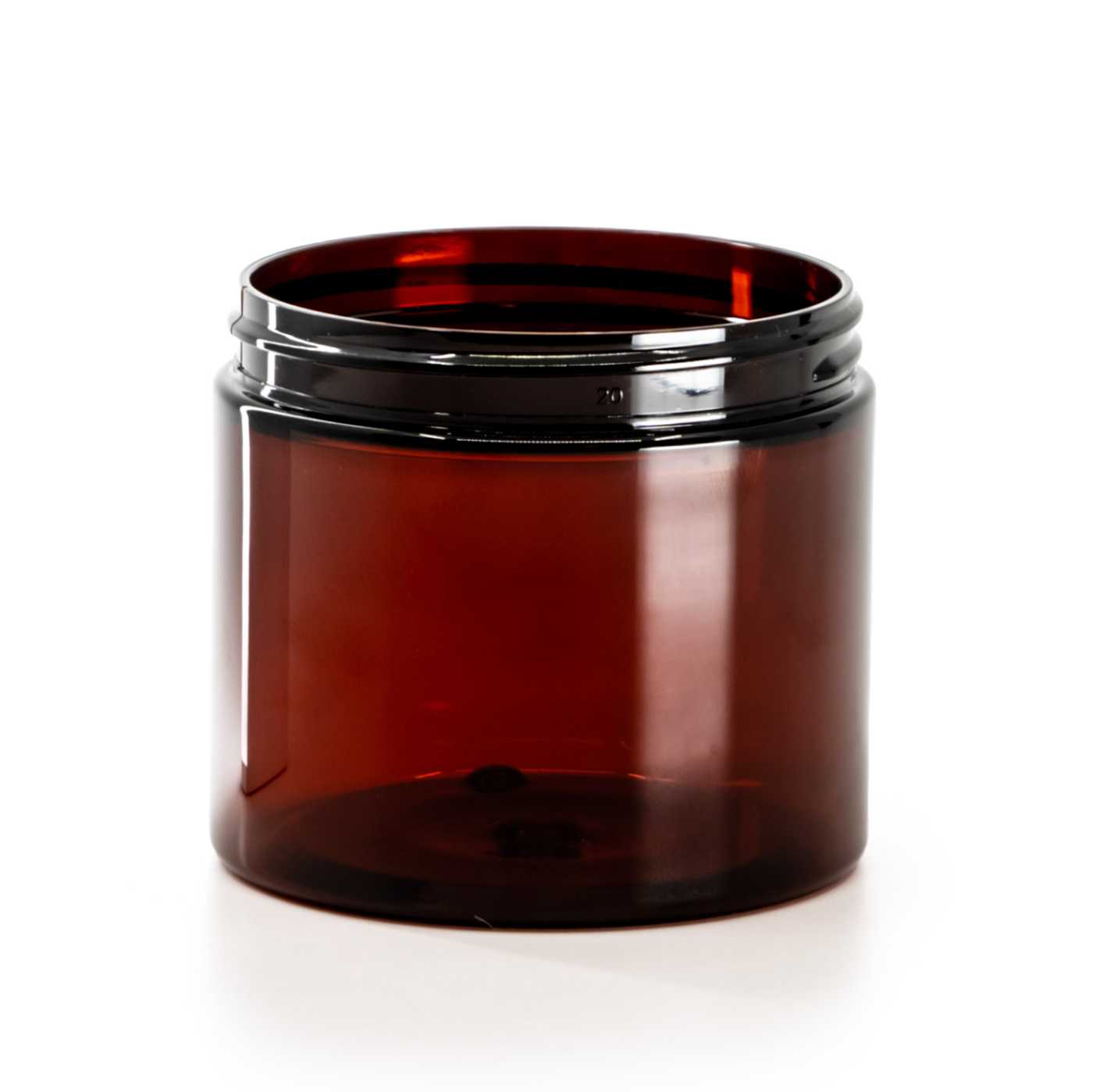 Brązowy słoiczek plastikowy 70/400, 200 ml