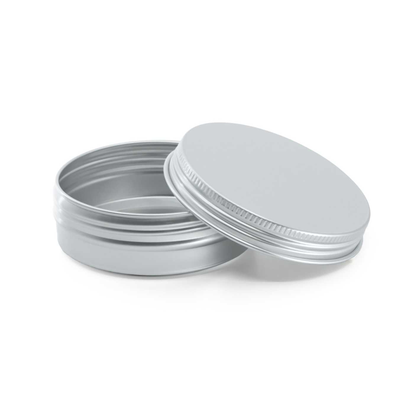 Hliníkový kelímok s vrchnákom, 82 mm, 100 ml