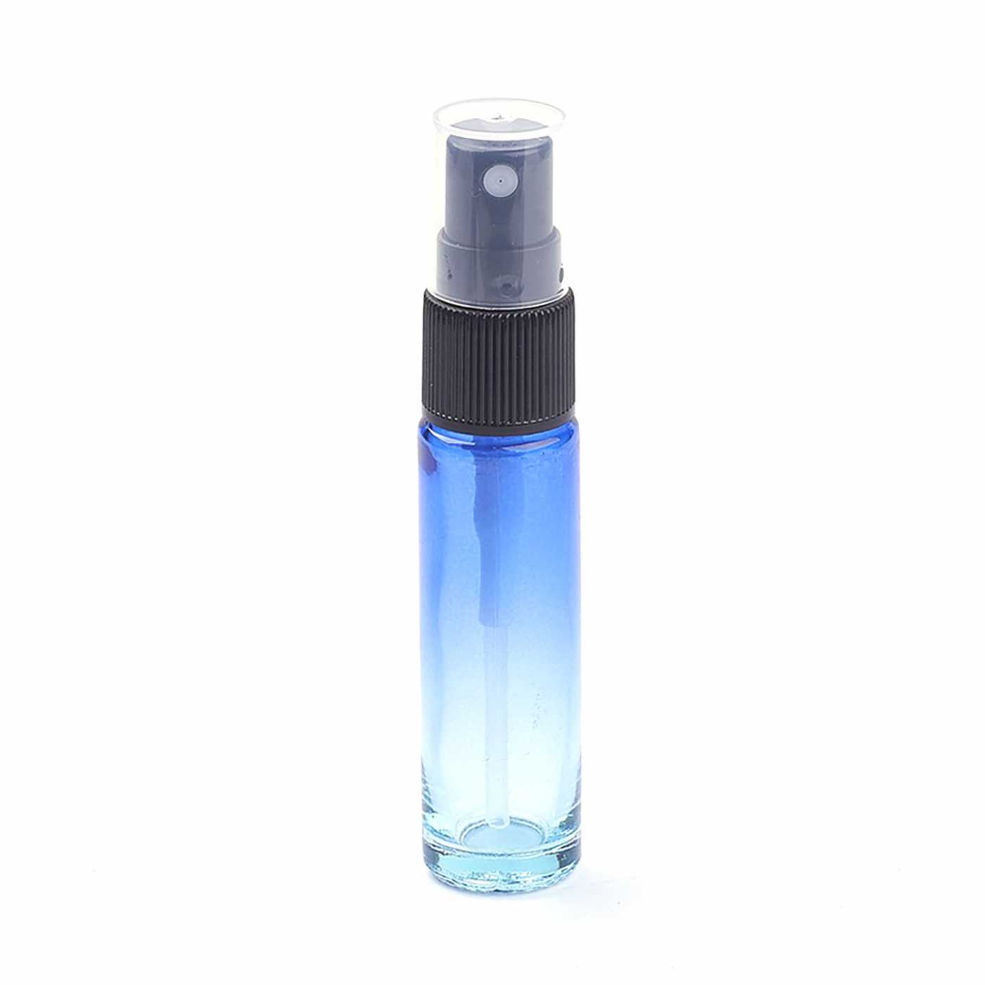 Sklenený rozprašovač na parfum, modrý 10 ml