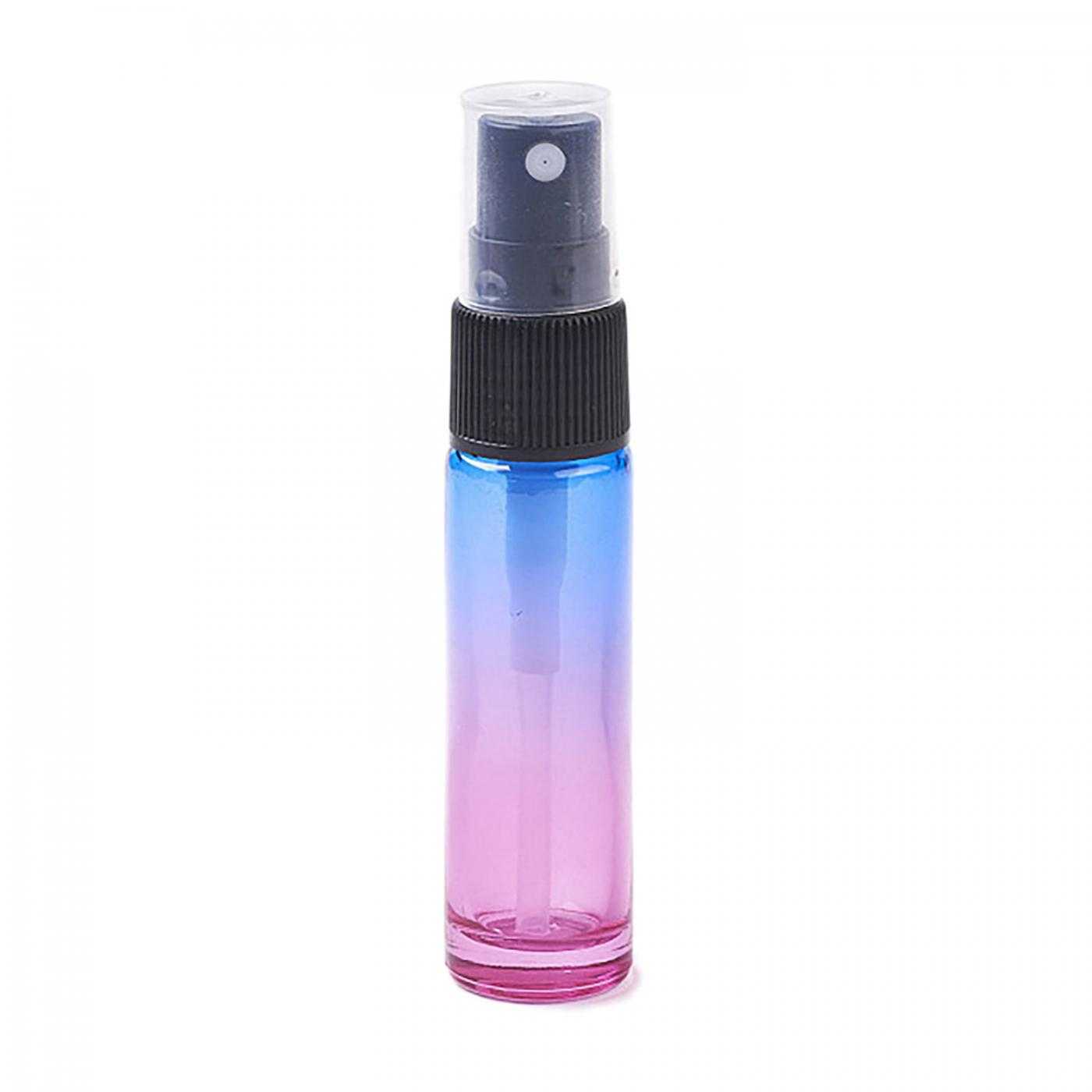 Sklenený rozprašovač na parfum, modro-fialový 10 ml