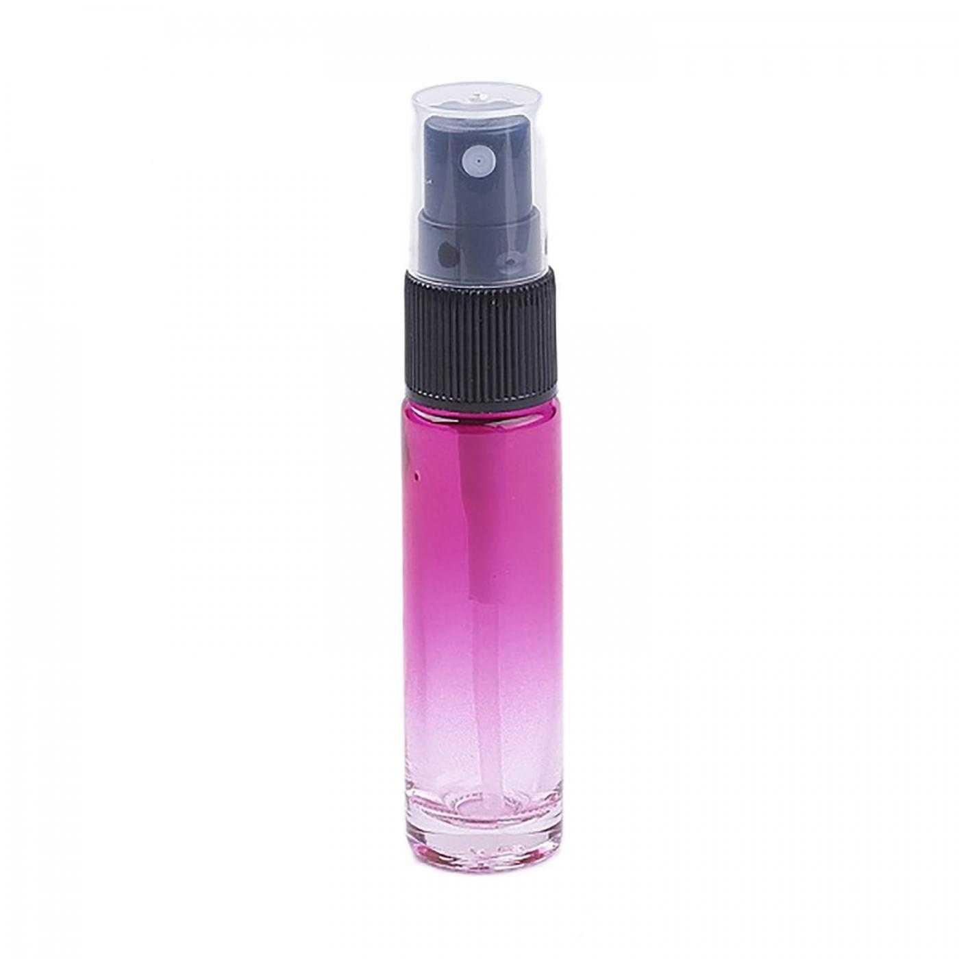 Sklenený rozprašovač na parfum, ružový 10 ml