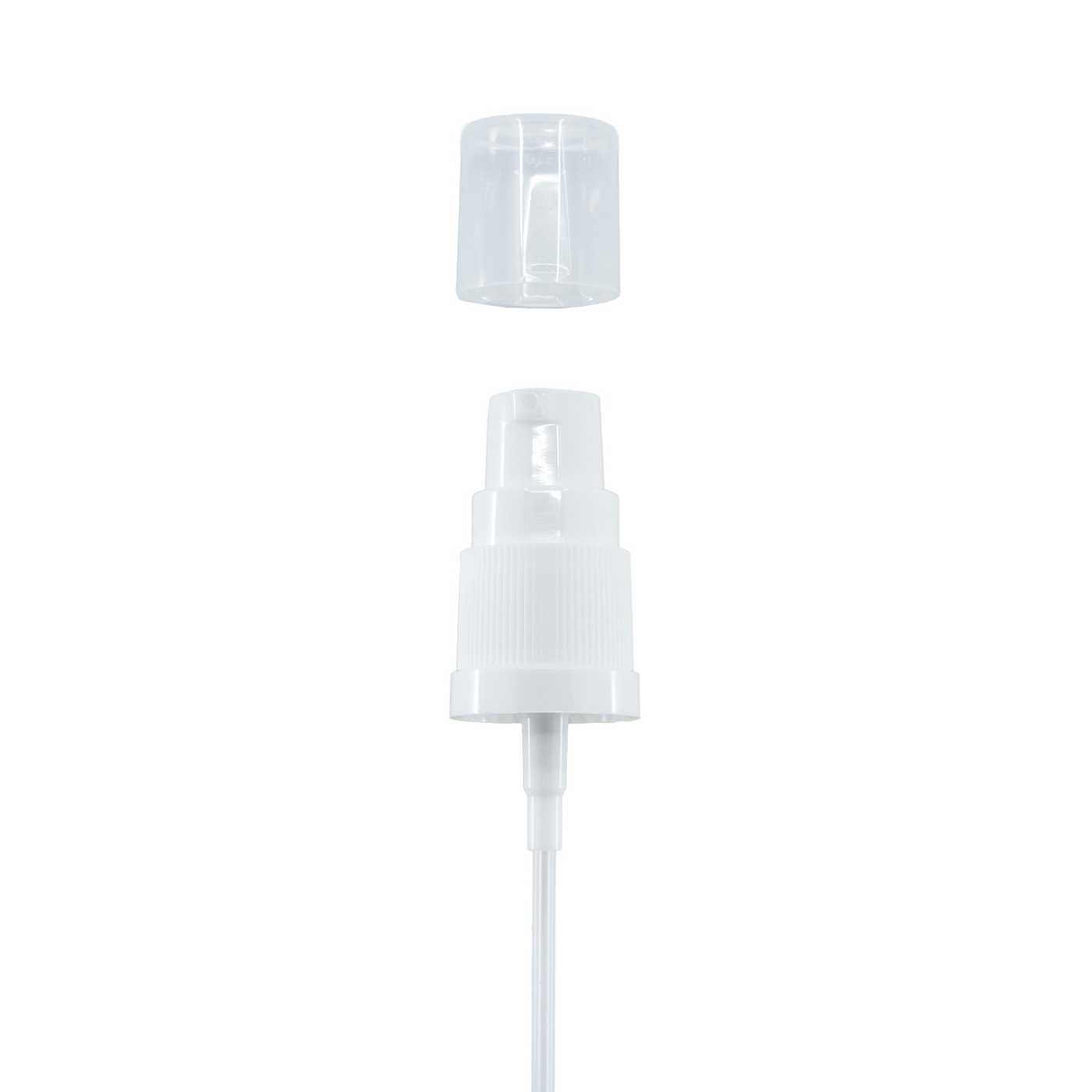 Distributeur de crème en plastique, 18 mm, blanc