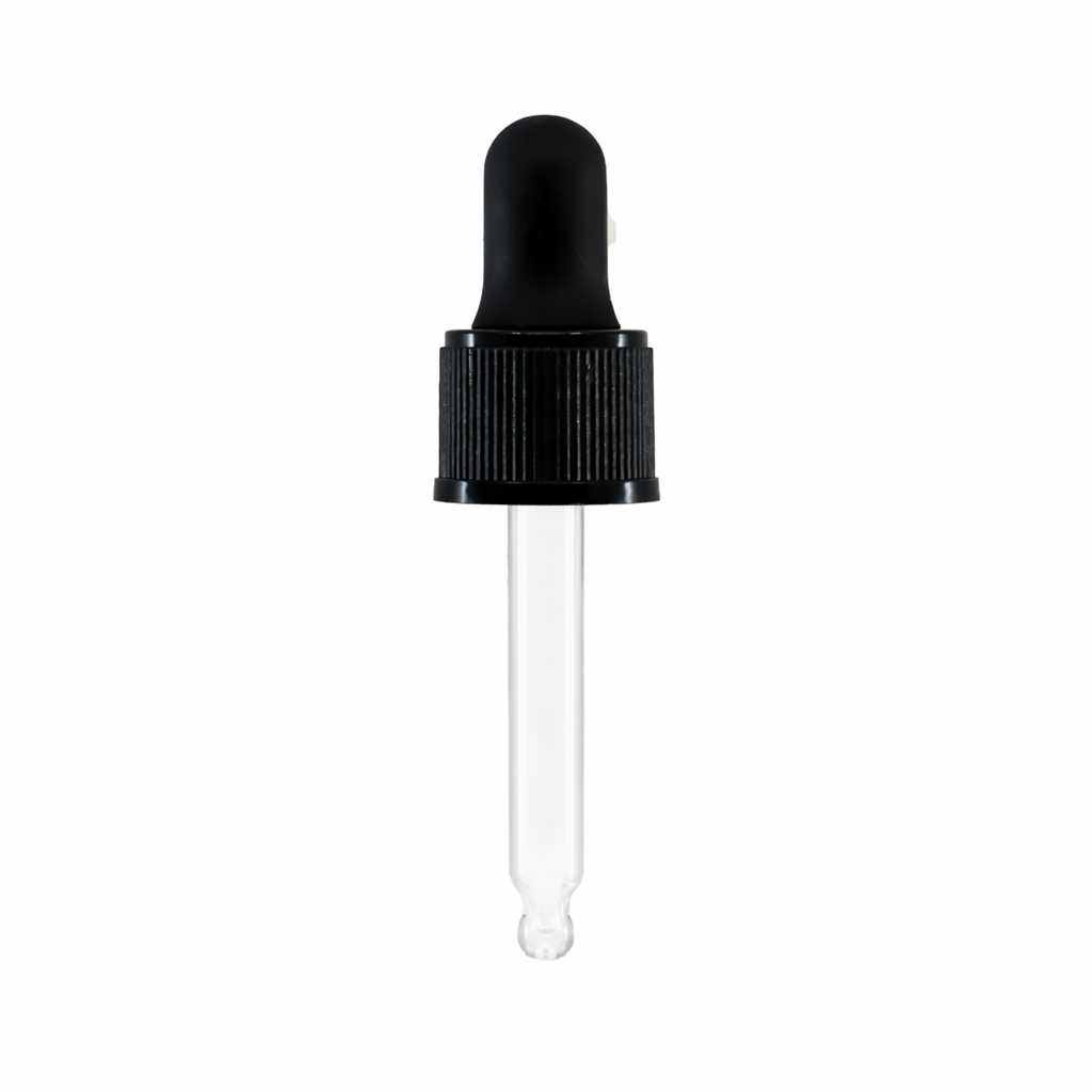 Kvapátko čierne, plast, 52 mm