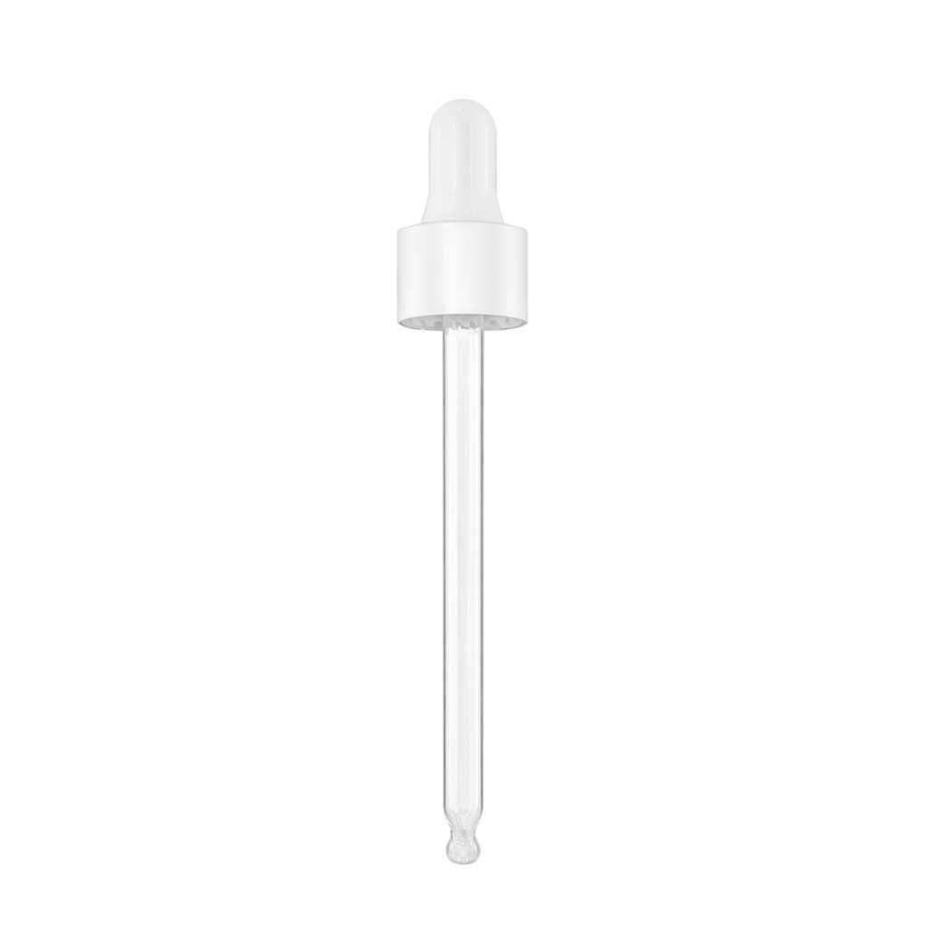 Kvapátko bielo-strieborné matné, 103 mm