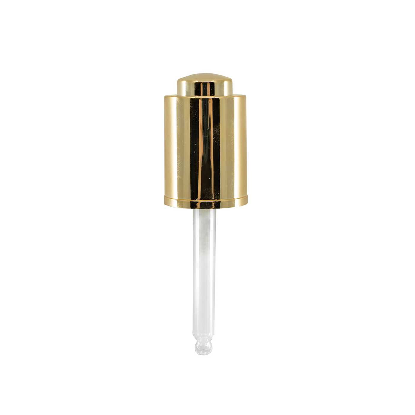 Shiny Gold Push Dropper, 20/410, 64 mm