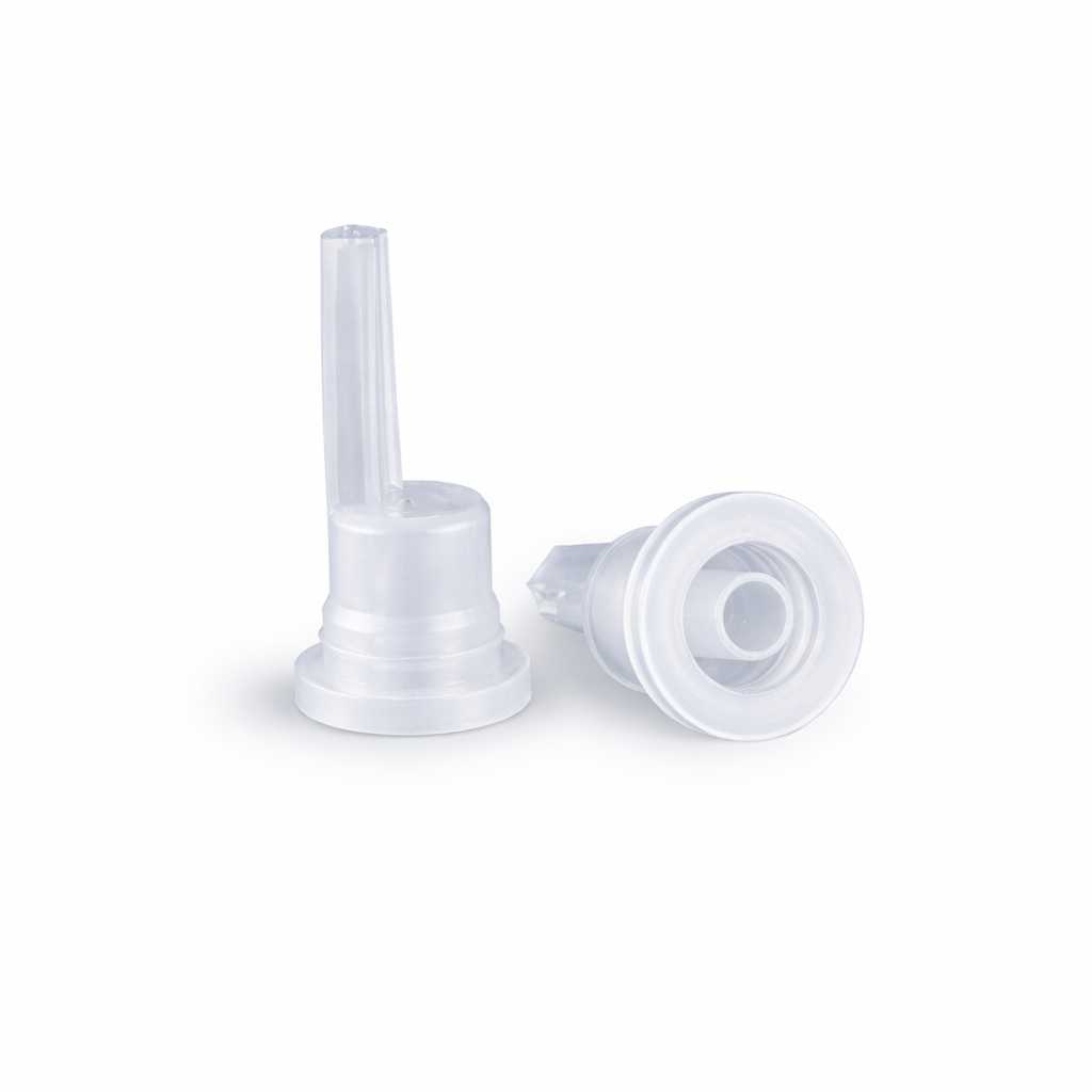 Compte-gouttes intérieur en plastique pour flacons en verre 18 mm long 860 pcs